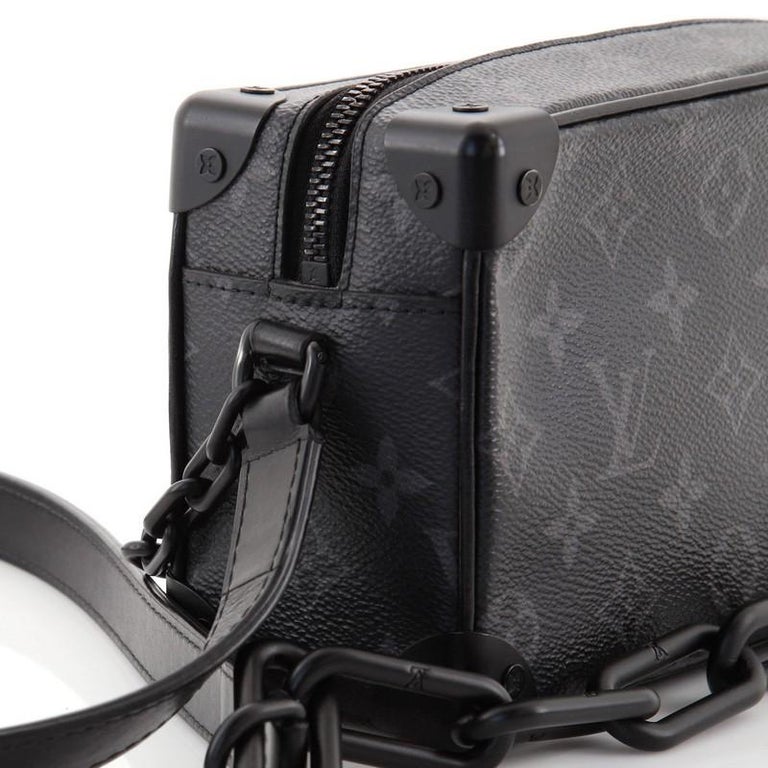 Louis Vuitton Mini Soft Trunk Monogram Eclipse Black in Coated  Canvas/Leather with Matte Black Resin - US