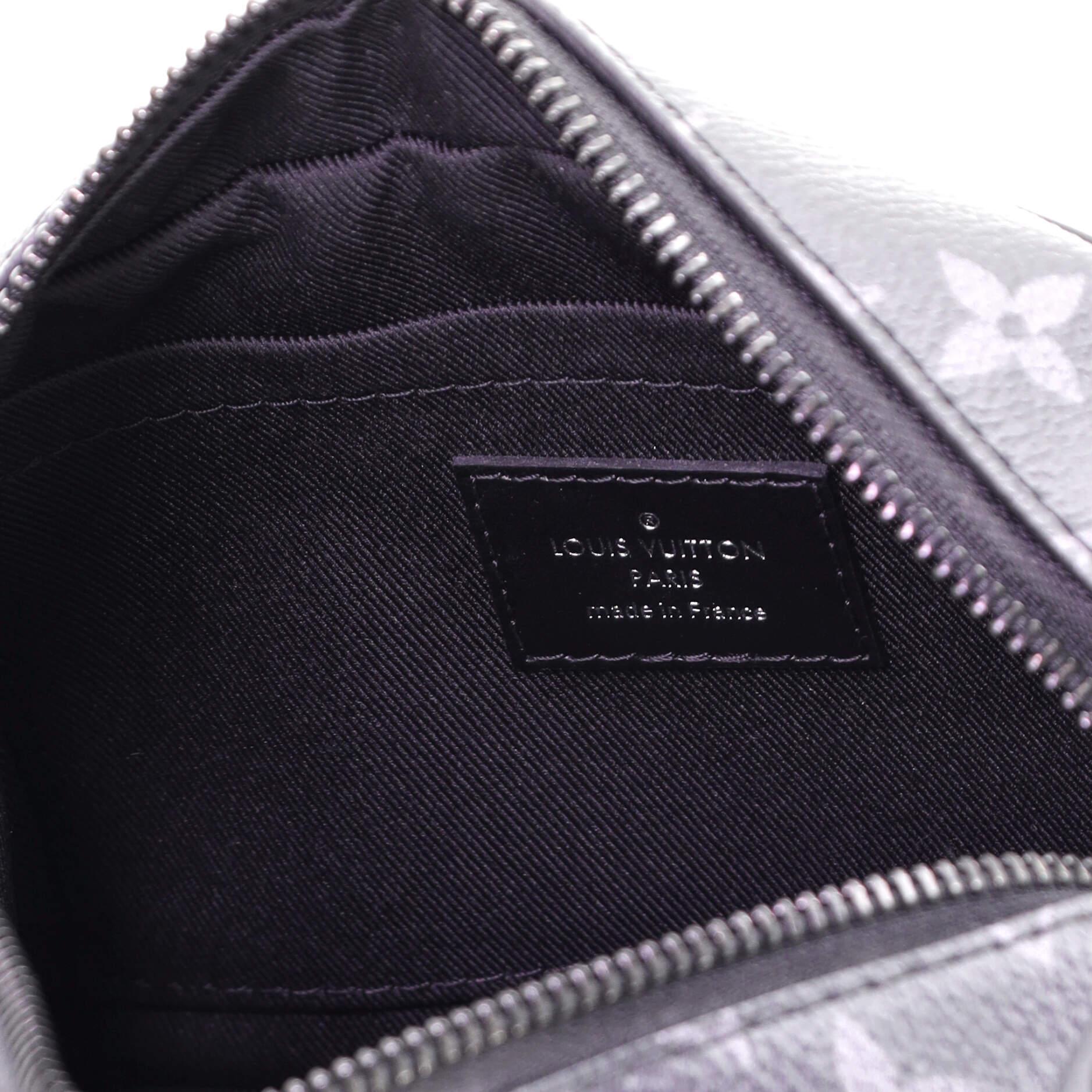 Women's or Men's Louis Vuitton Soft Trunk Bag Monogram Eclipse Canvas Mini