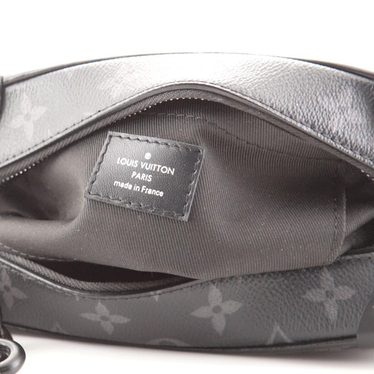 Louis Vuitton Soft Trunk Bag Monogram Eclipse Canvas Mini Black