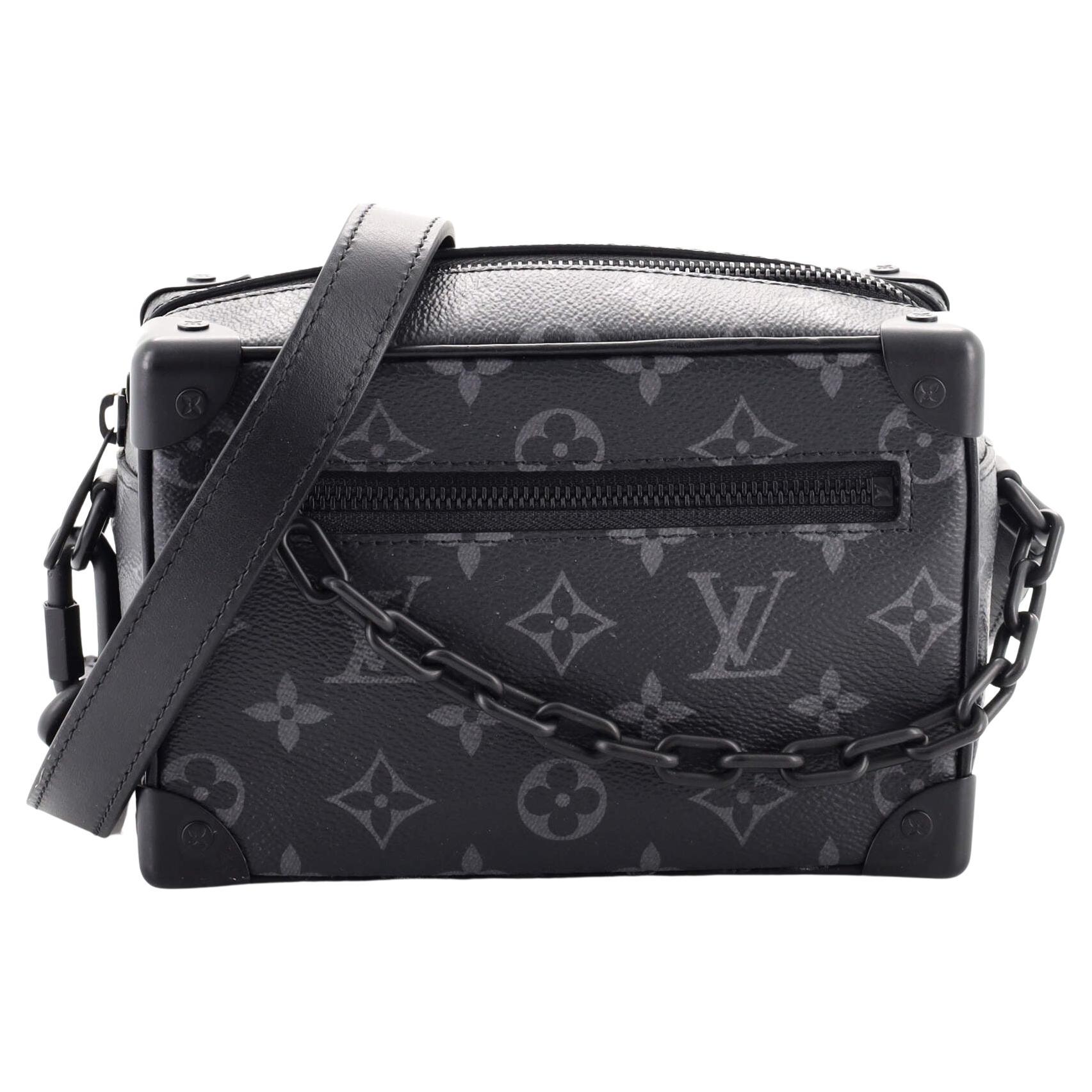 Louis Vuitton Soft Trunk Bag Monogram Eclipse Canvas Mini