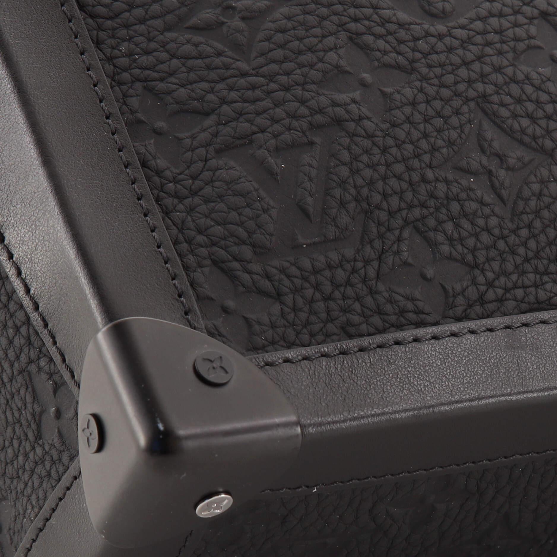 Louis Vuitton Soft Trunk Bag Monogram Taurillon Leather For Sale 2