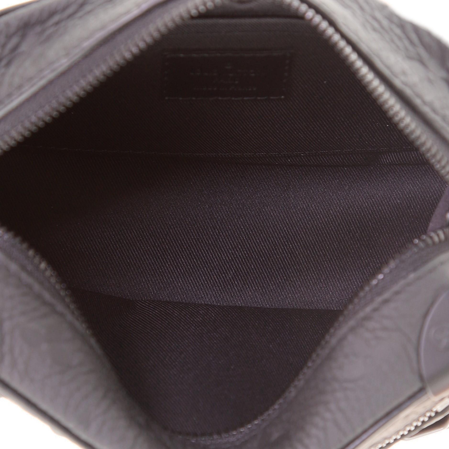 Black Louis Vuitton Soft Trunk Bag Monogram Taurillon Leather Mini