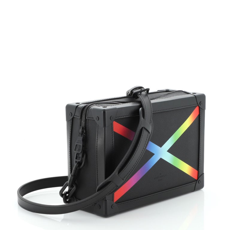 Louis Vuitton Soft Trunk Bag Rainbow Taiga Leather at 1stDibs