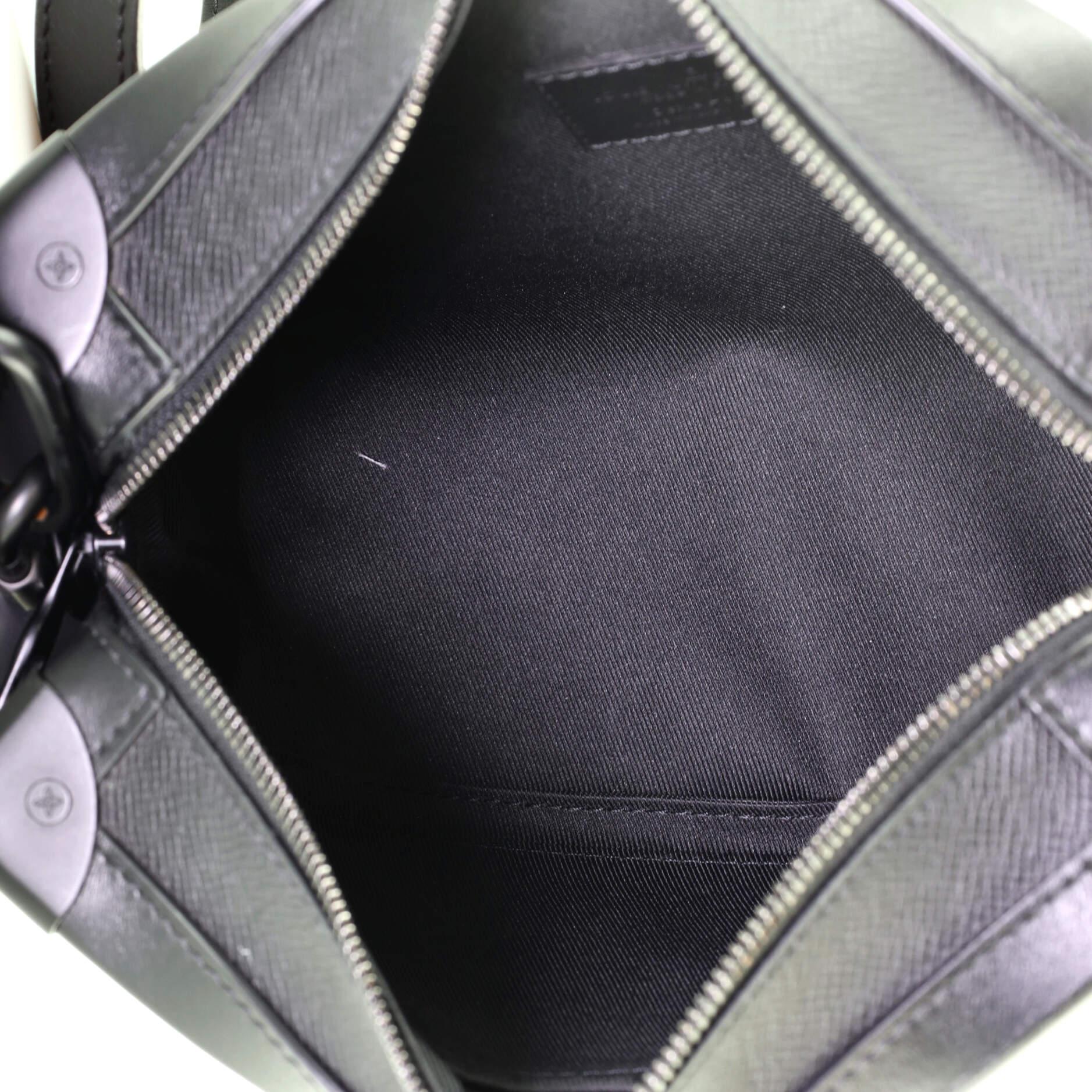 Women's or Men's Louis Vuitton Soft Trunk Bag Rainbow Taiga Leather