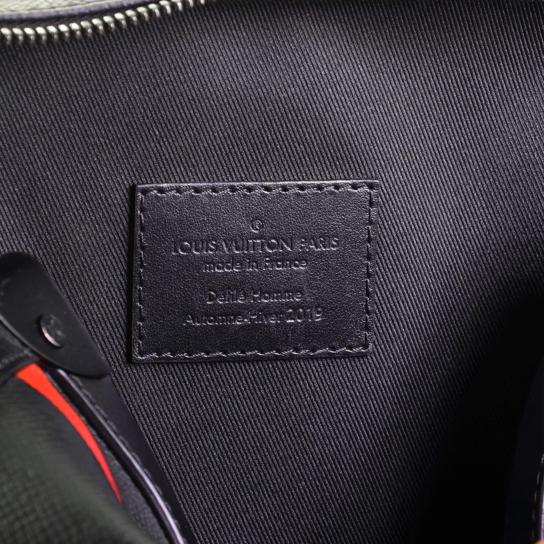 Louis Vuitton Soft Trunk Bag Rainbow Taiga Leather 2