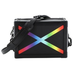 Louis Vuitton Soft Trunk Bag Rainbow Taiga Leather 