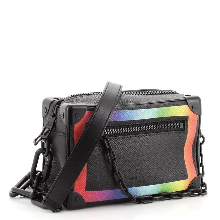 Louis Vuitton Black Taiga Rainbow Crossbody Bag Multiple colors Leather  ref.954617 - Joli Closet