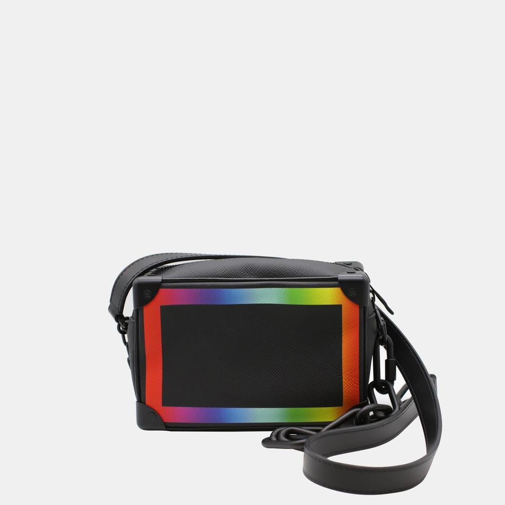 First introduced in 1858, Louis Vuitton's trunks are one of their oldest and most iconic designs, inspiring countless designs throughout the brand's history. Borrowing some key elements from Louis Vuitton's original trunk case,  this compact