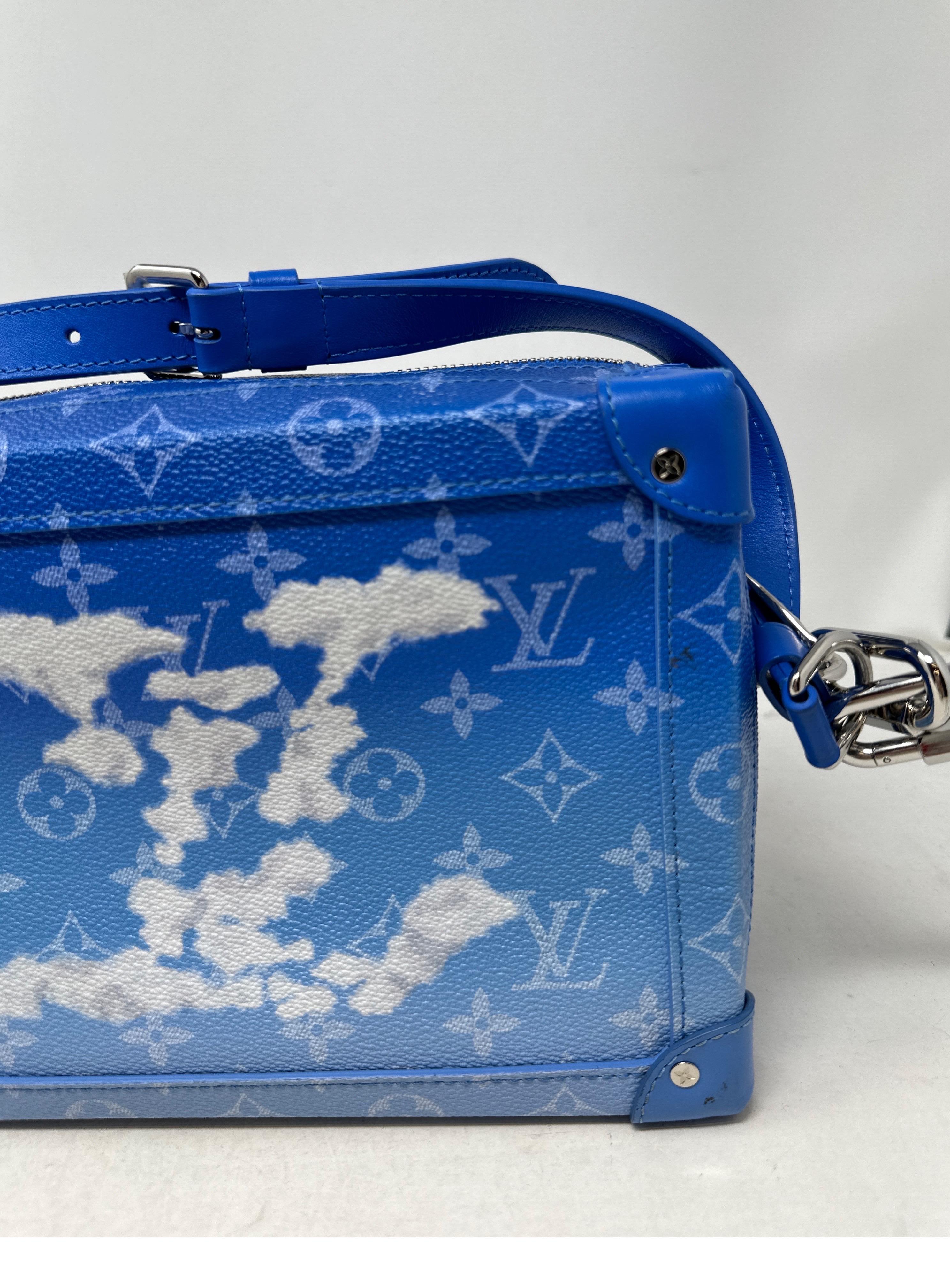 Louis Vuitton Soft Trunk Clouds Monogram Blue Bag  7