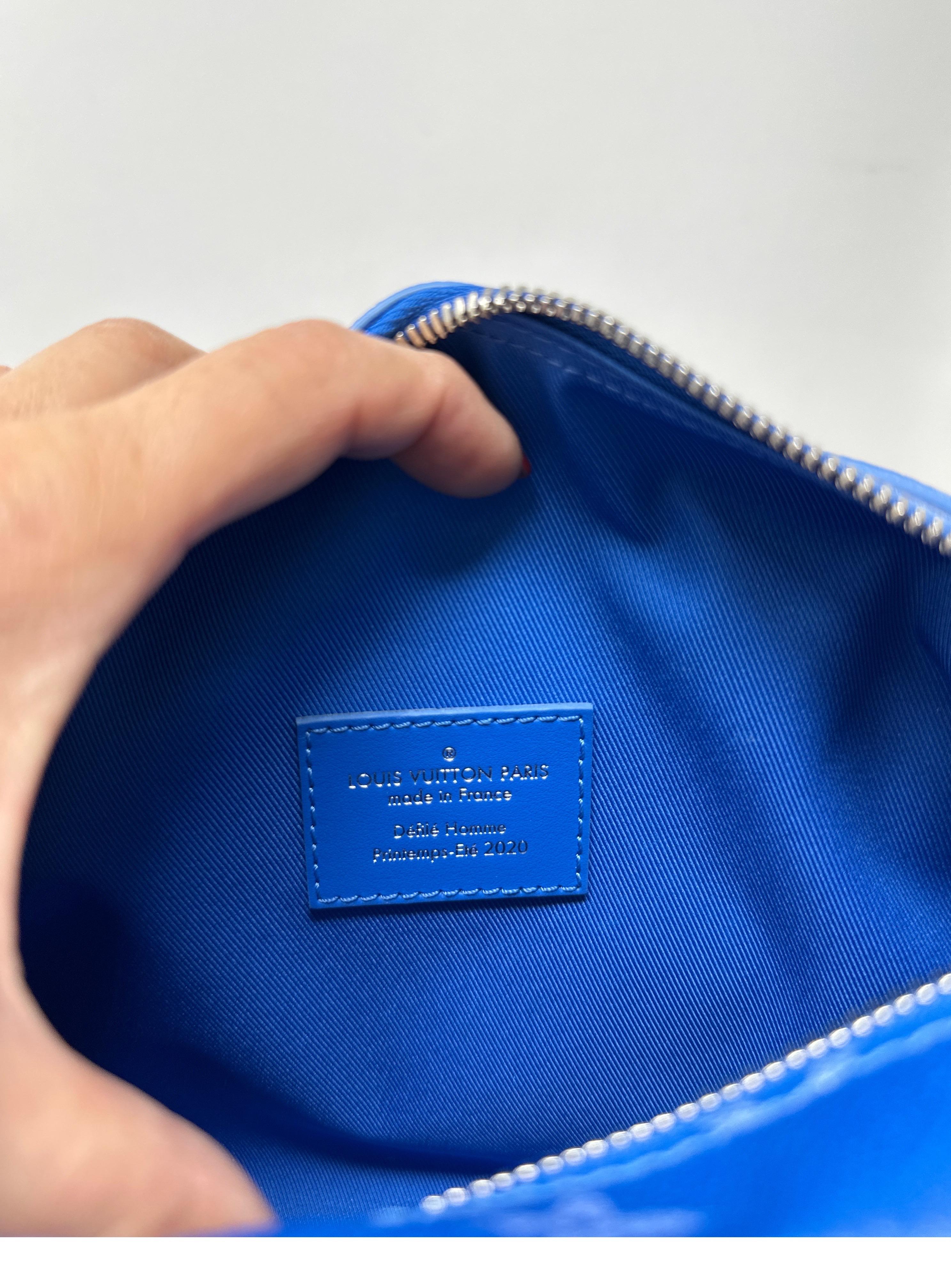 Louis Vuitton Soft Trunk Clouds Monogram Blue Bag  8