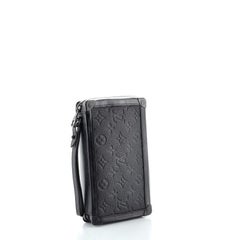 Louis Vuitton Soft Trunk Clutch mit Monogramm Taurillon Leder