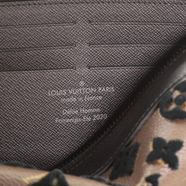 Louis Vuitton Soft Trunk Clutch Monogram Tuffetage Canvas at 1stDibs