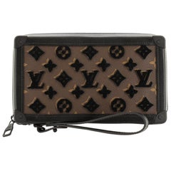 Louis Vuitton Trunk Clutch Reverse Monogram Brown Cloth ref.283596 - Joli  Closet