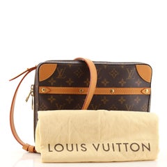 Louis Vuitton Soft Trunk Messenger Bag Monogram Canvas PM