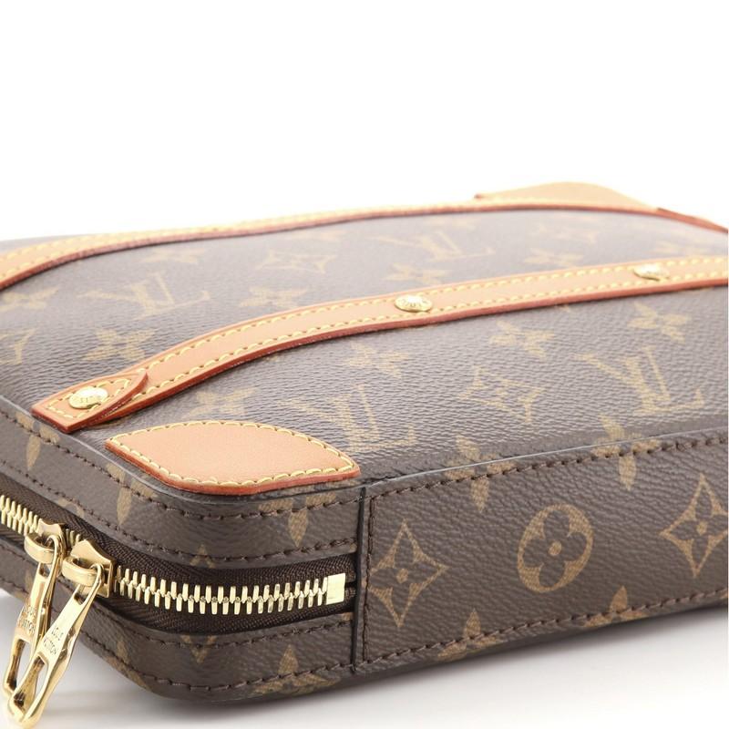 Women's or Men's Louis Vuitton Soft Trunk Messenger Bag Monogram Canvas PM