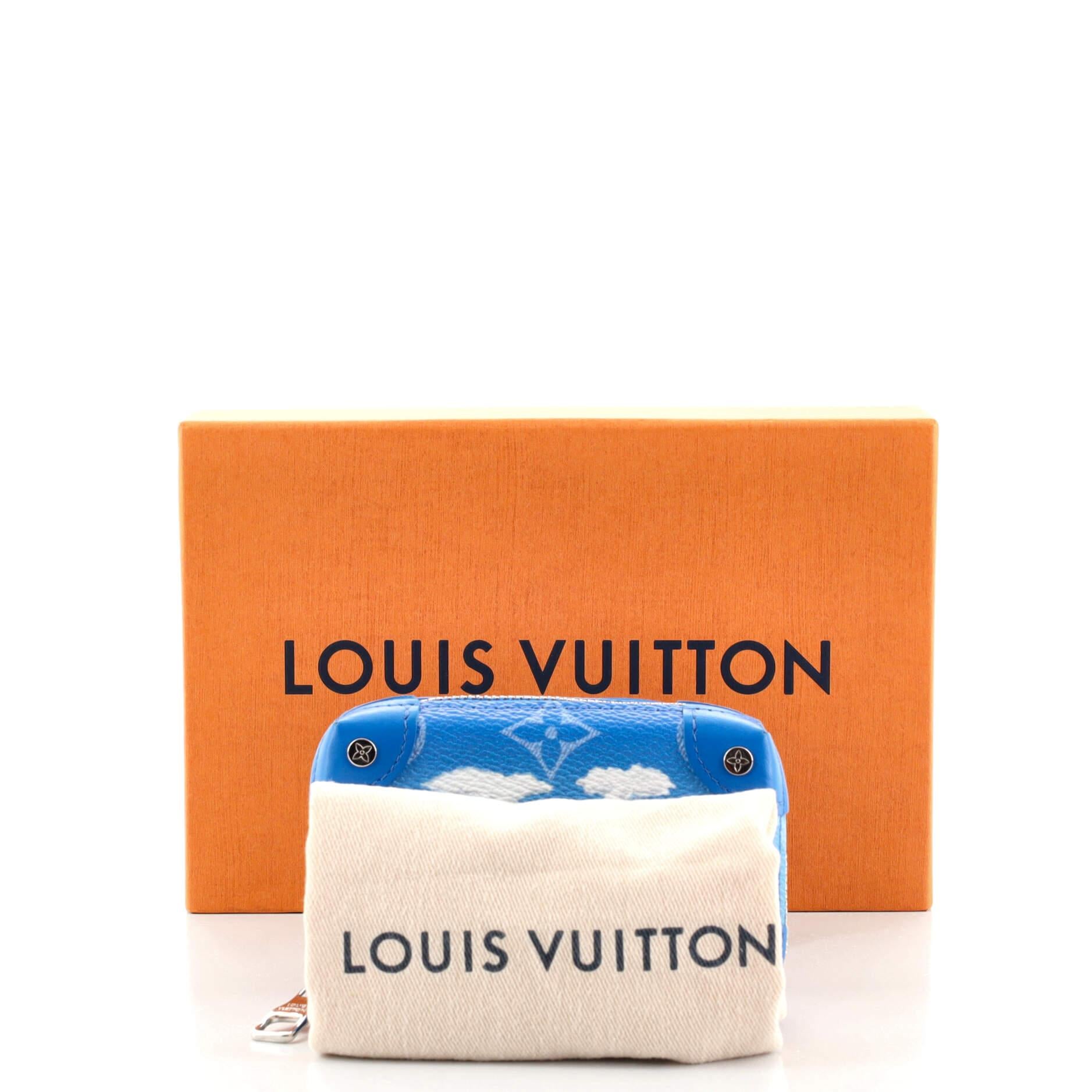 Louis Vuitton Virgil Abloh Monogram Cloud Coated Canvas Trunk Necklace