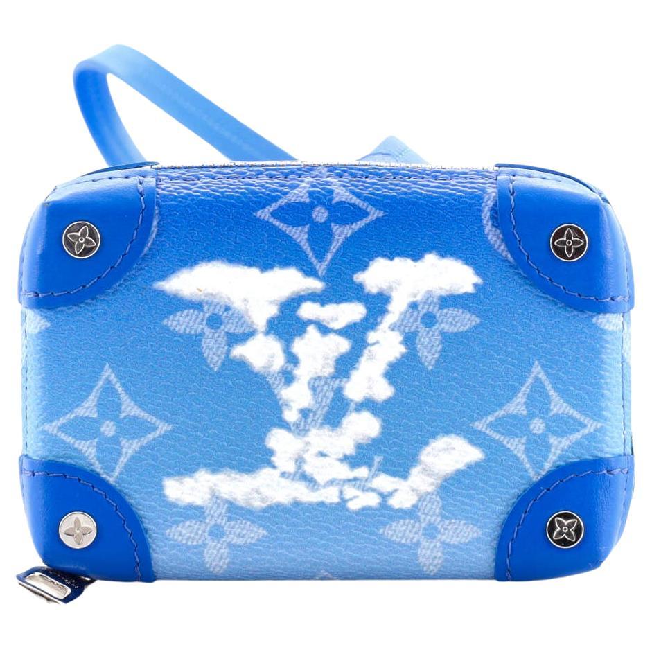 Louis Vuitton Soft Trunk Necklace Wallet Limited Edition Monogram Clouds