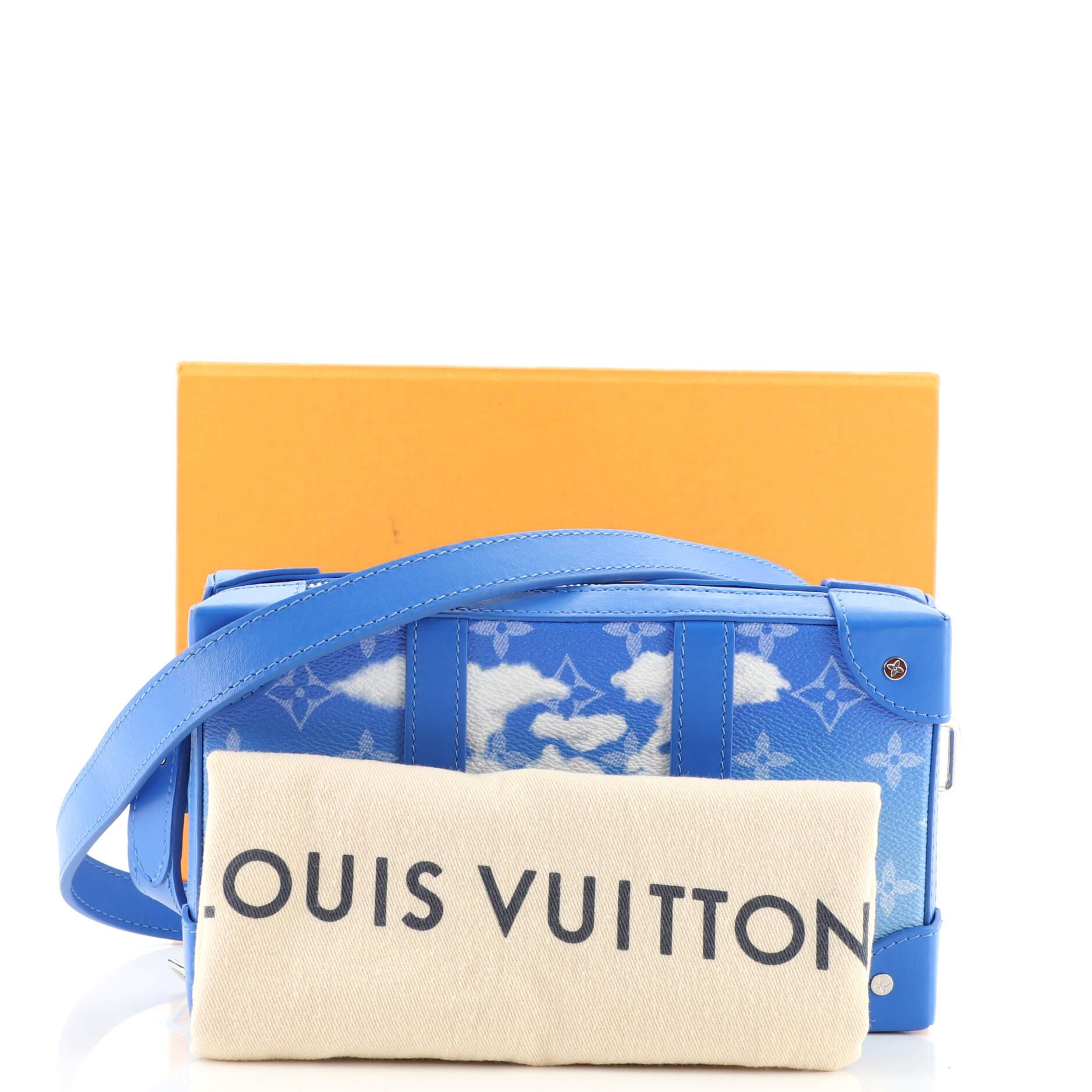 Louis Vuitton, Bags, Louis Vuitton Soft Trunk Wallet Limited Edition  Monogram Clouds Blue