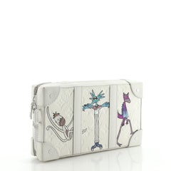 Louis Vuitton Soft Trunk Wallet LV Friend Printed Monogram Taurillon Leather