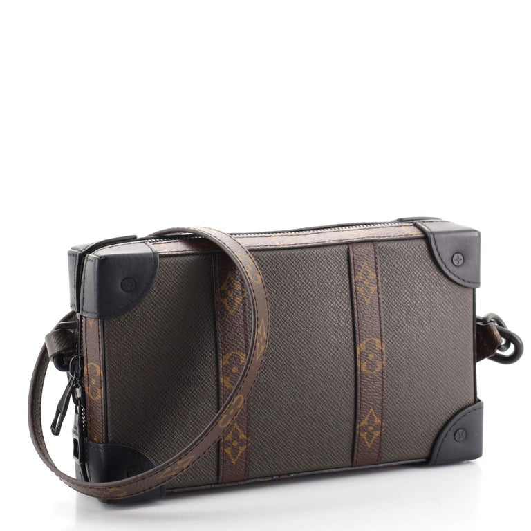 Louis Vuitton Soft Trunk Wallet Monogram Taiga Brown in Coated
