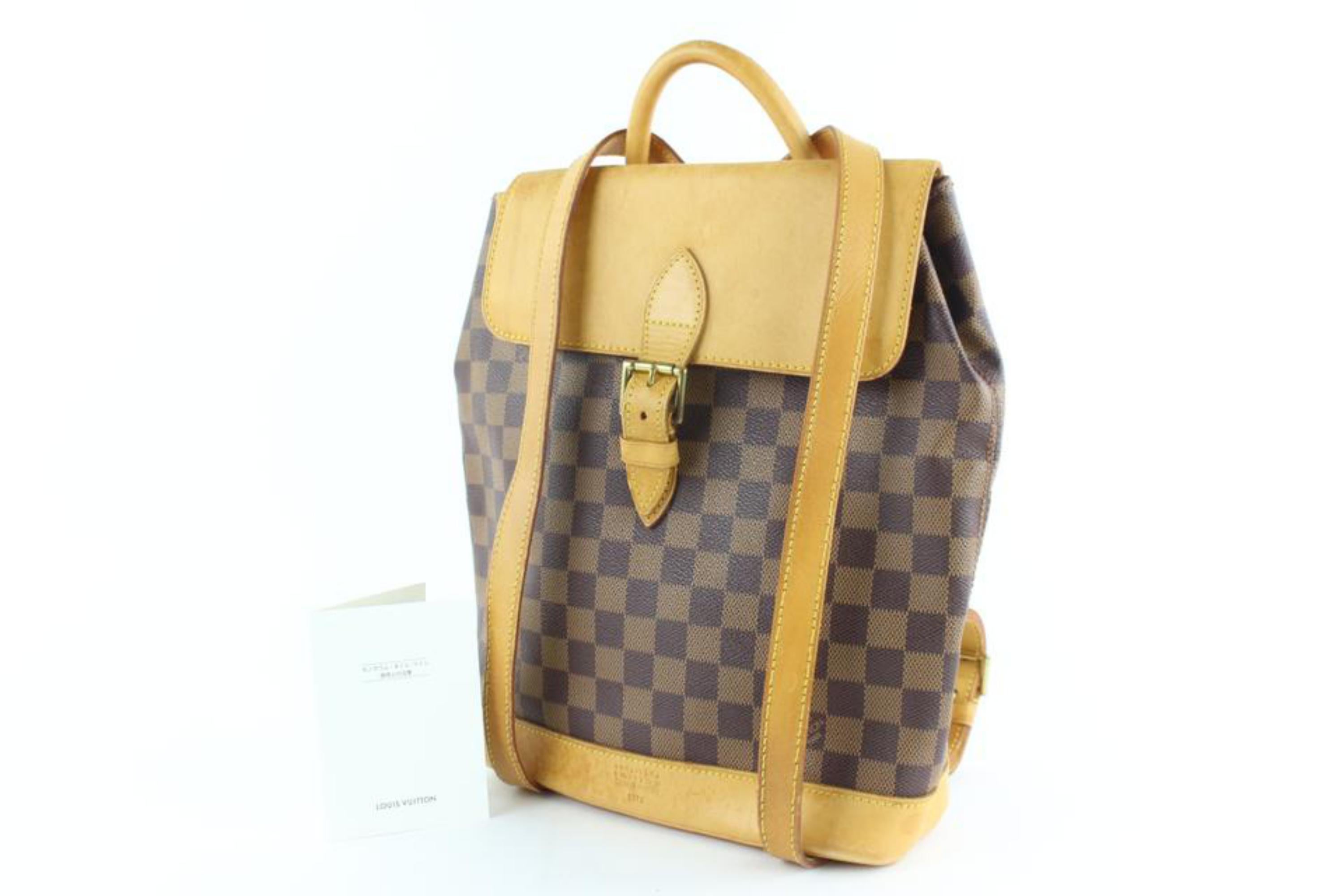 Louis Vuitton Damier Ebene Soho Backpack 863170