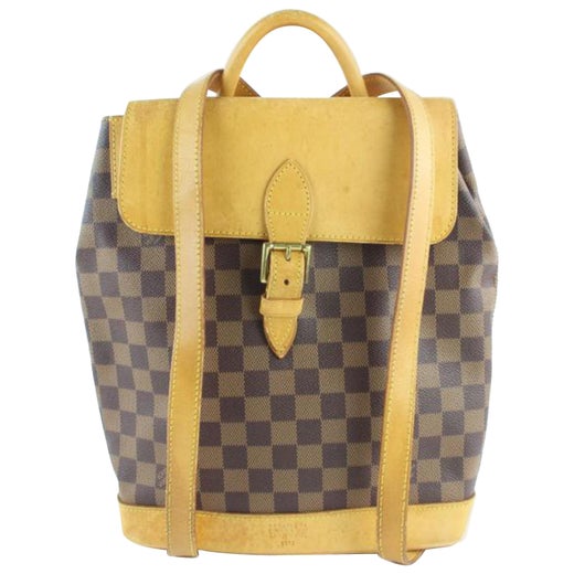 Louis Vuitton Damier Ebene Nigo Campus Backpack Rare Runway Drip Melt 860471, Women's, Size: One size, Brown