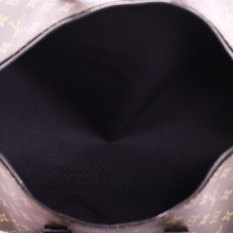 Black Louis Vuitton Solar Ray Keepall Bandouliere Bag Monogram Canvas 50