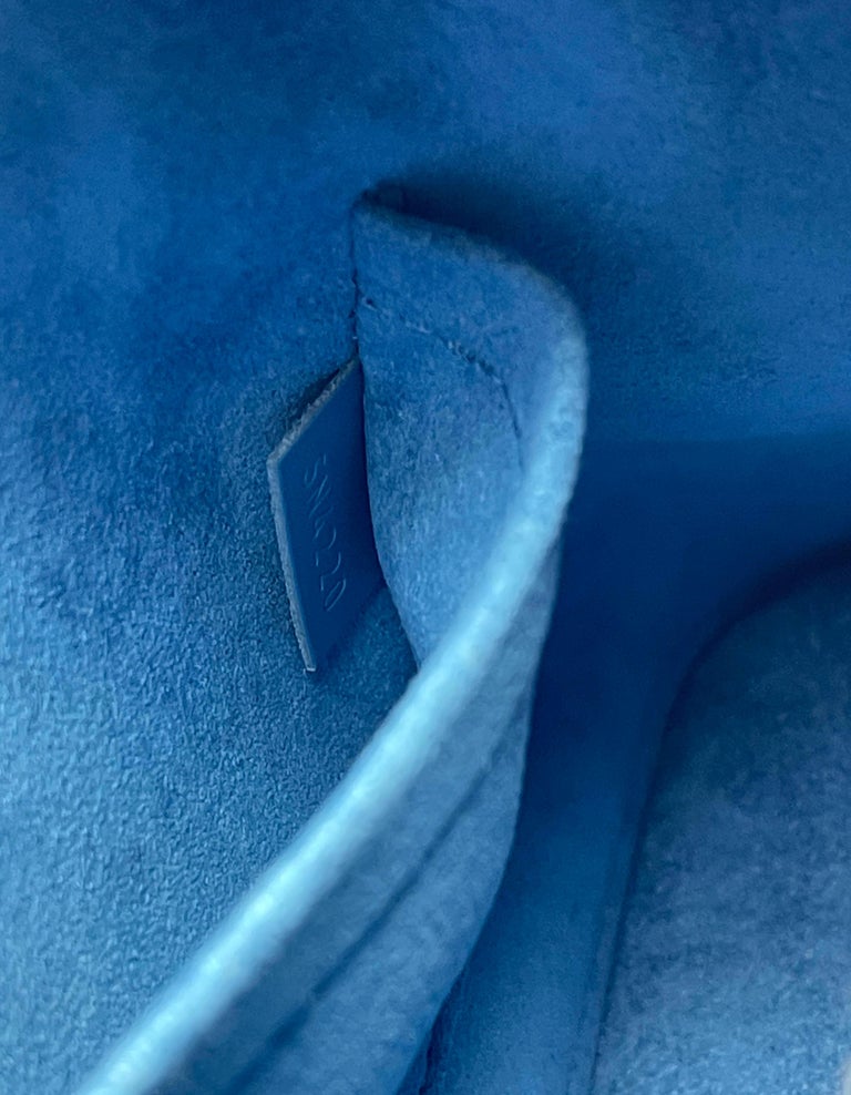 Louis Vuitton SOLD OUT Bleuet Blue Epi Jacquard Alma BB Crossbody Bag 5