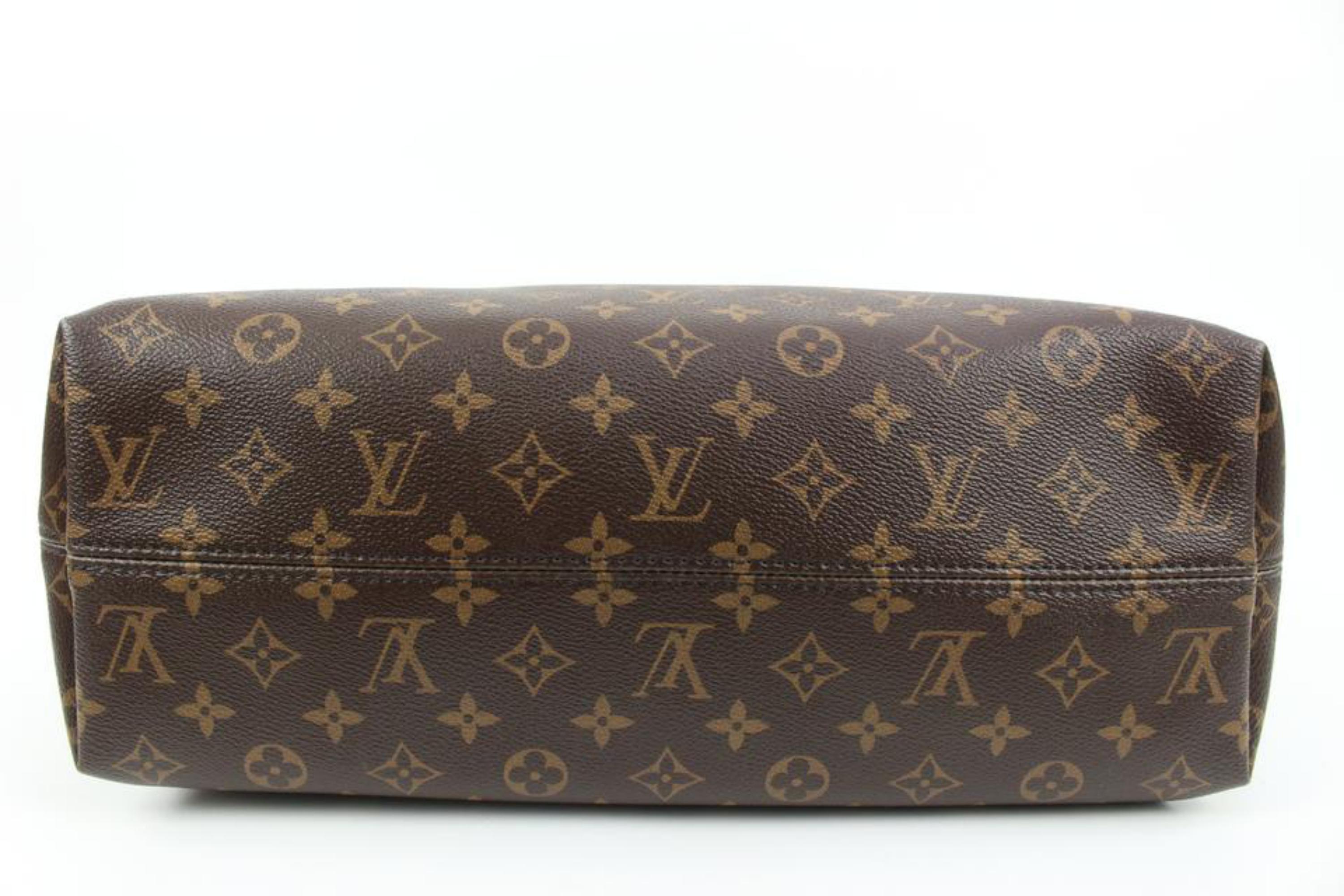 Louis Vuitton Sold Out Everywhere Brand New 2022 Monogram Graceful MM Hobo s27lv In New Condition In Dix hills, NY