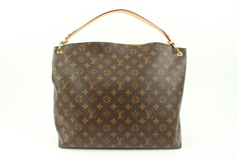 Louis Vuitton Sold Out Everywhere Brand New 2022 Monogram Graceful MM Hobo  s27lv at 1stDibs