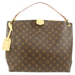 Louis Vuitton, ausverkauft überall, brandneu 2022, Monogramm, anmutig MM Hobo s27lv