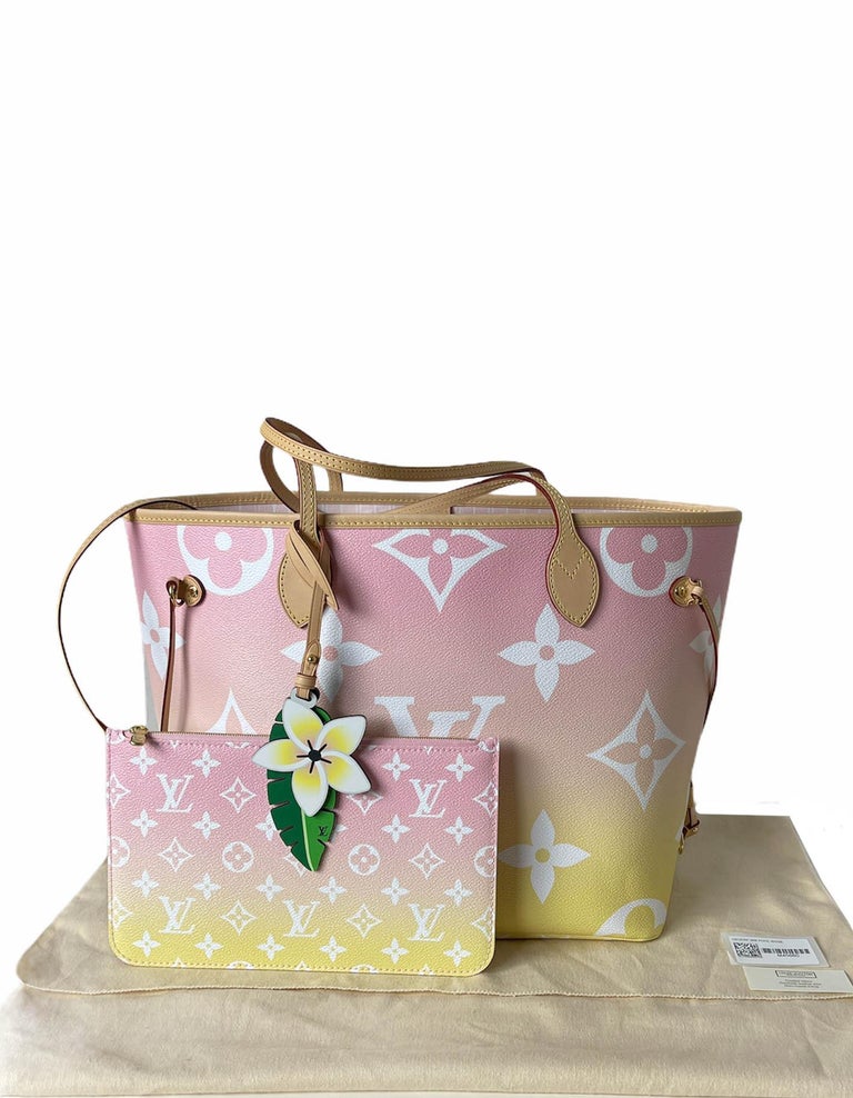Louis Vuitton SOLD OUT Mist Monogram Giant By The Pool Neverfull MM Tote  Bag at 1stDibs