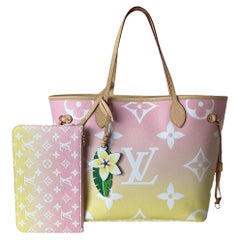 Louis Vuitton SOLD OUT Mist Monogram Giant By The Pool Neverfull MM Tote Bag