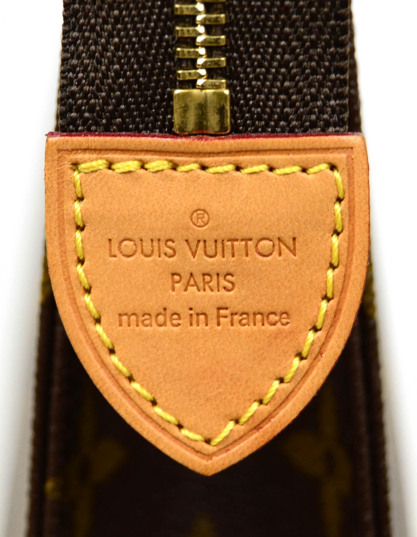 Louis Vuitton SOLD OUT Monogram Coated Canvas Toiletry 26 Pouch/Clutch Bag 1