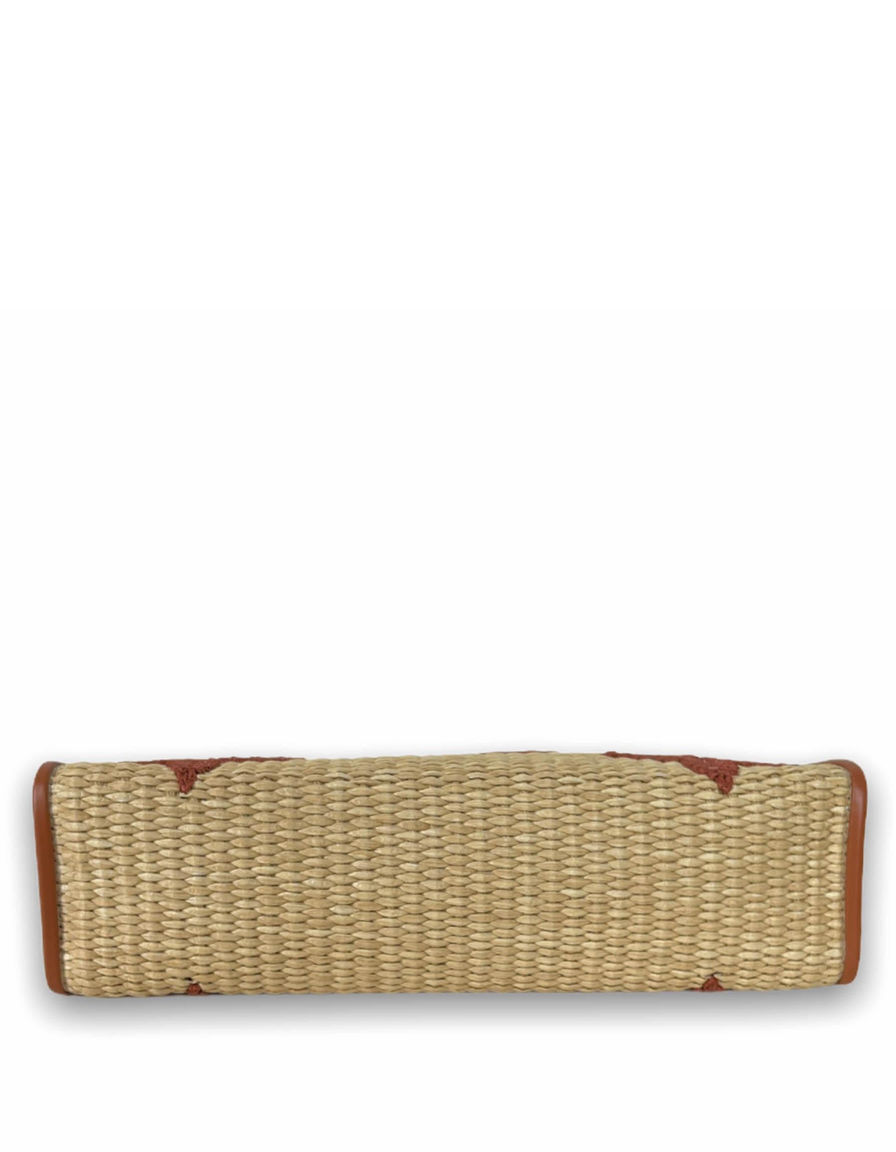 louis vuitton raffia toiletry pouch