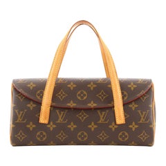 Louis Vuitton Sonatine Handbag Monogram Canvas