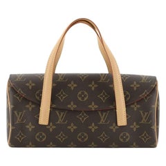 Louis Vuitton Sonatine Handbag Monogram Canvas 