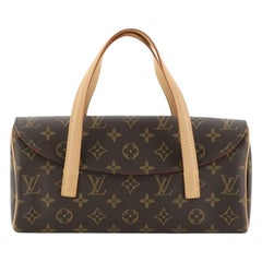 Louis Vuitton Sonatine Handbag Monogram Canvas