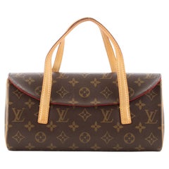 Louis Vuitton Sonatine Handbag Monogram Canvas