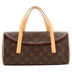 Louis Vuitton Sonatine Handbag Monogram Canvas