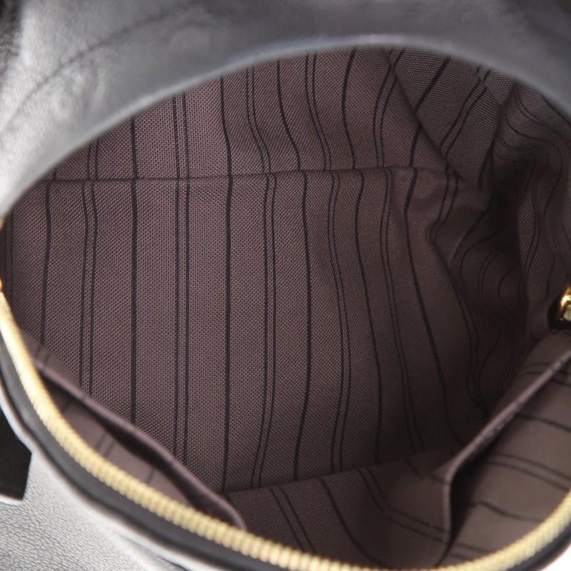 Black Louis Vuitton Sorbonne Backpack Monogram Empreinte Leather