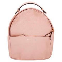 Used Louis Vuitton Sorbonne Backpack Pink