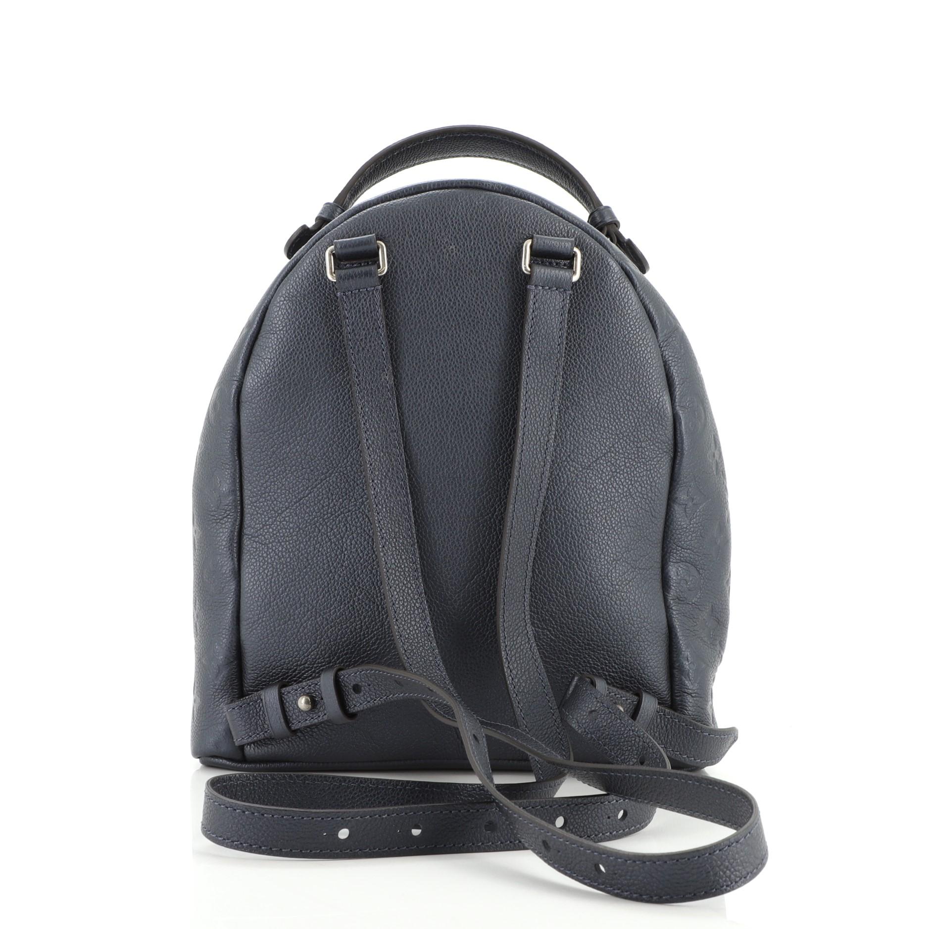 Louis Vuitton Sorbonne Backpack Pins Monogram Empreinte Leather In Good Condition In NY, NY