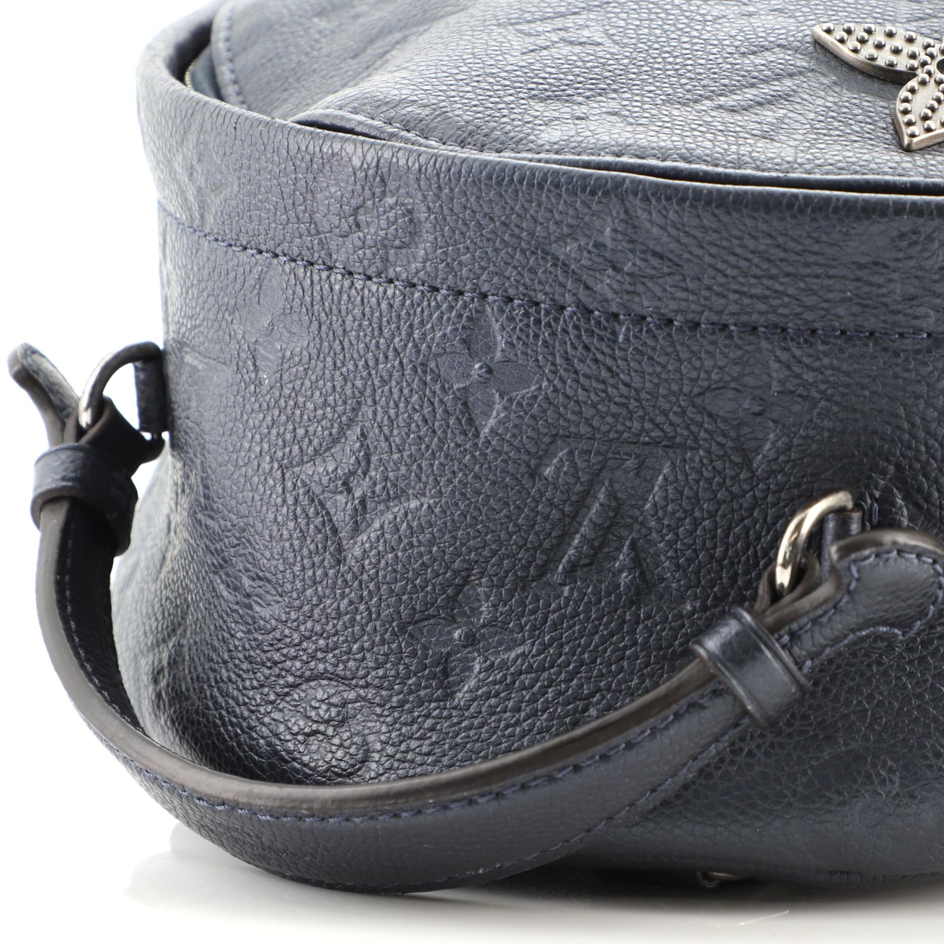 Louis Vuitton Sorbonne Backpack Pins Monogram Empreinte Leather 2