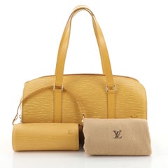 Louis Vuitton Soufflot Handbag Epi Leather