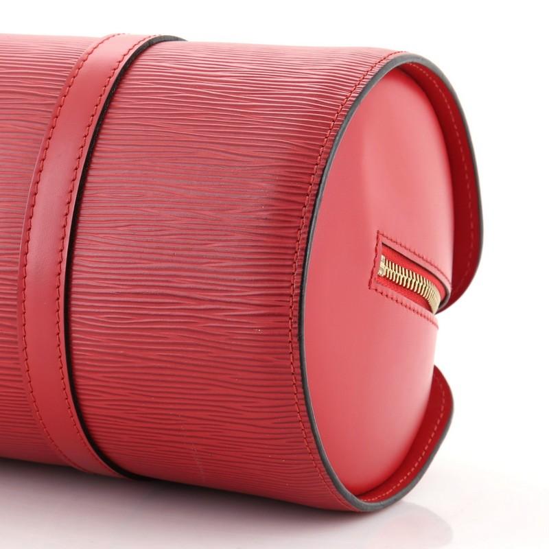 Louis Vuitton Soufflot Handbag Epi Leather 1