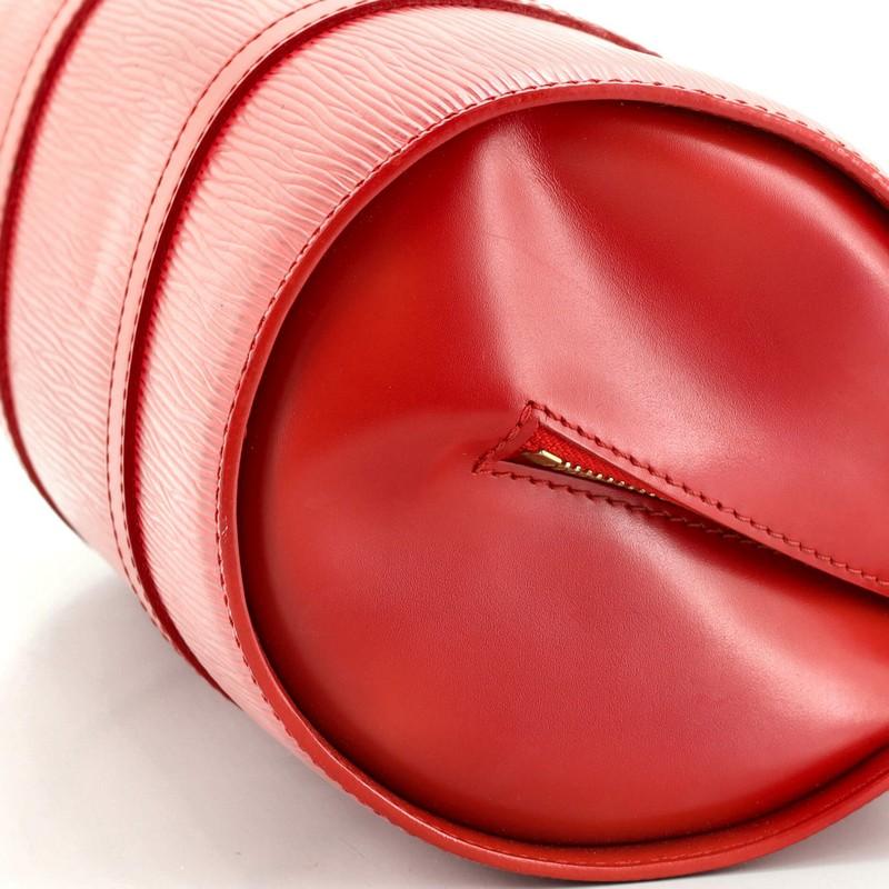 Women's or Men's Louis Vuitton Soufflot Handbag Epi Leather