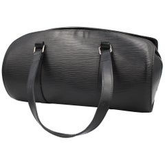 Louis vuitton soufflot handbag in épi leather