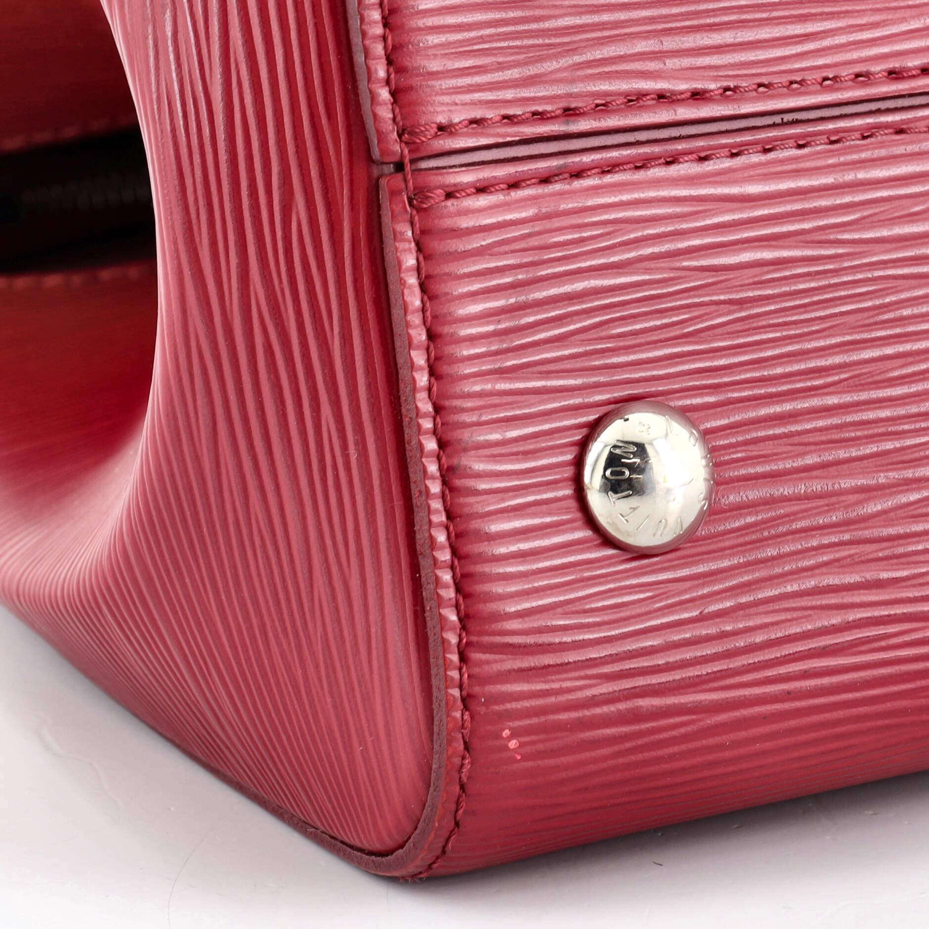 Louis Vuitton Soufflot NM Handtasche Epi Leder MM 1