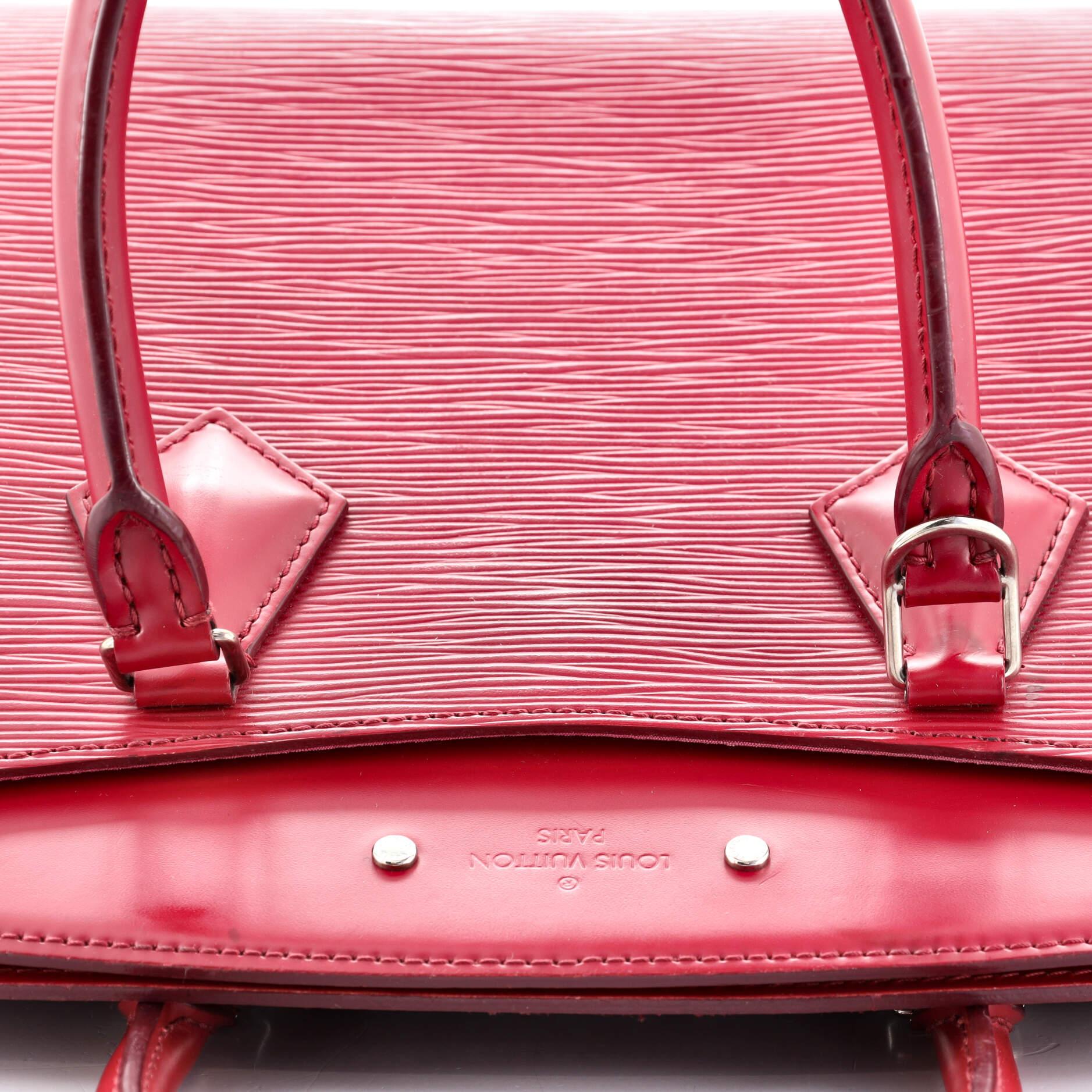 Louis Vuitton Soufflot NM Handtasche Epi Leder MM 2